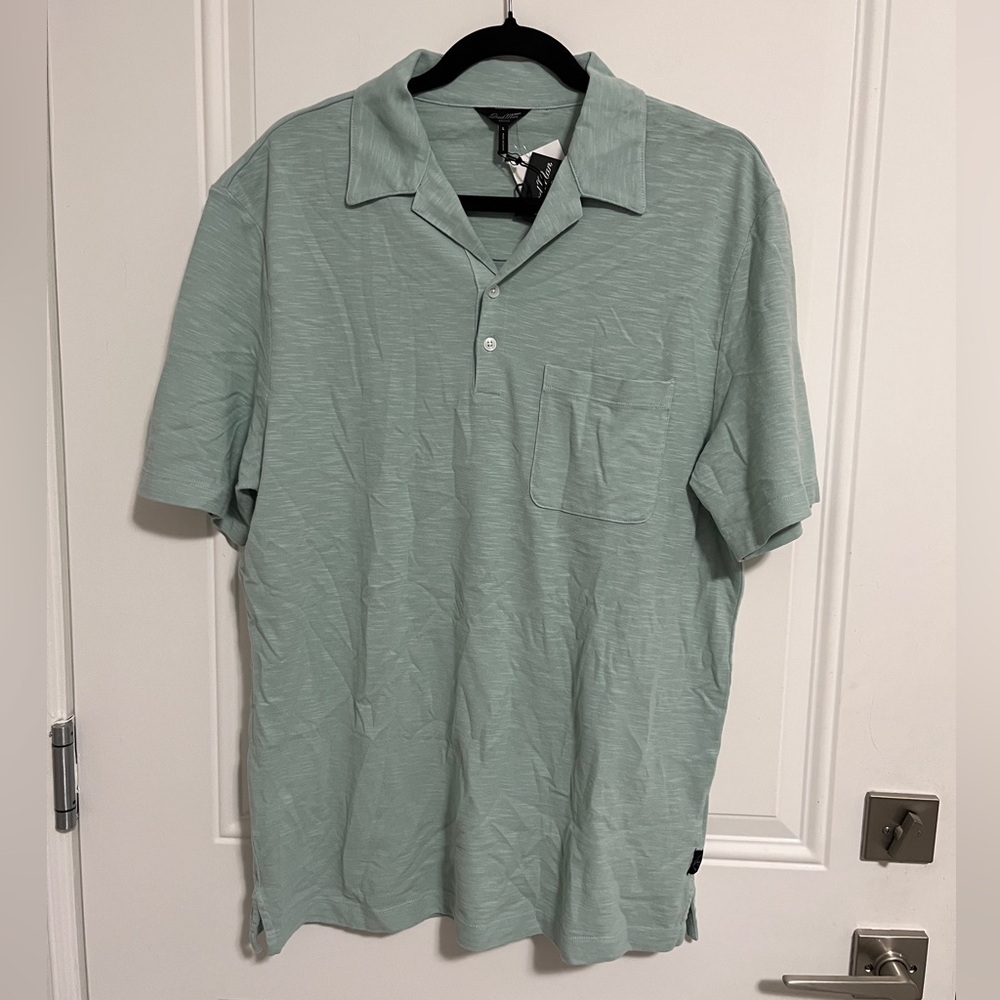 NWT - Good Man Brand Men’s Camp Collar Polo Shirt - Size L